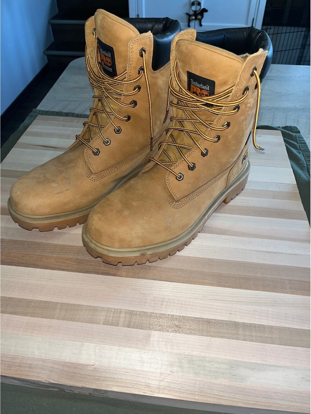 Timberland Pro Brown Work Boots Size 12